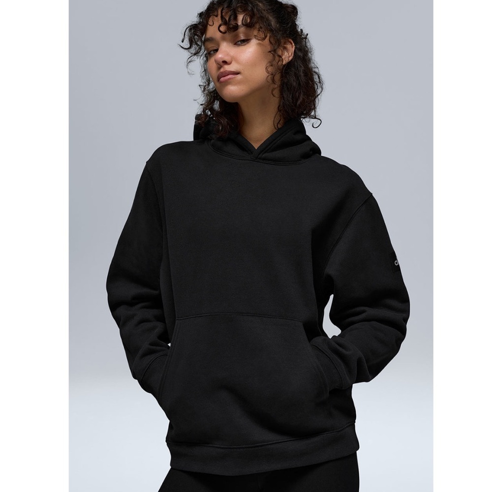 ALO YOGA Renown Heavy Weight Hoodie... Size Medium EUC